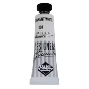 Image of Daler-Rowney 136005008 Designers' Gouache Paint 15ml Permanent White