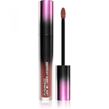 Image of MAC Cosmetics Love Me Liquid Lipcolour Creamy Lipstick With Satin Finish Shade Laissez-Fiare 3,1ml