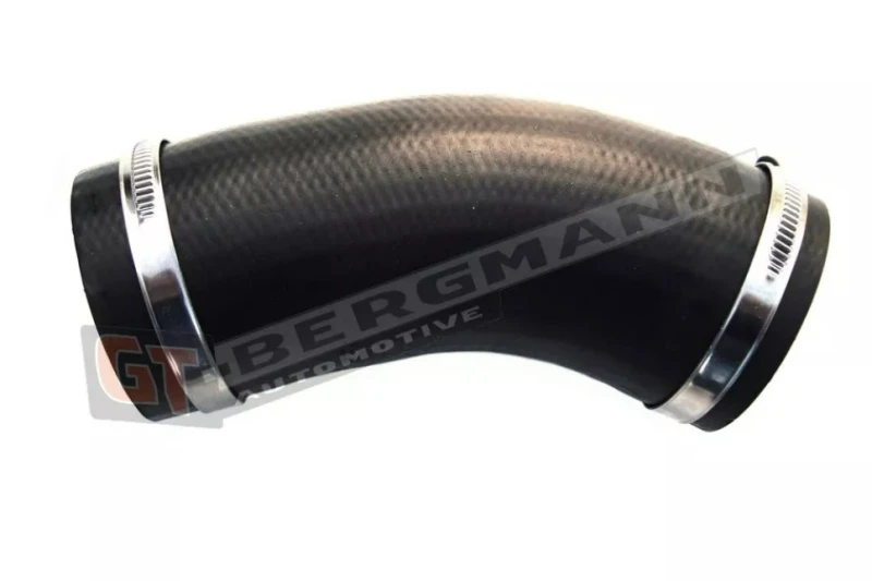 Image of GT-BERGMANN GT52-182 Turbocharger Hose with clamping pieces, Rubber with fabric lining Rubber with fabric lining Charger Intake Hose (3314)