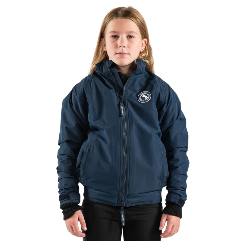 Image of Whitaker Holwick Horse Riding Jacket in Navy Size: 9-10 Years Navy Unisex 9-10 Years