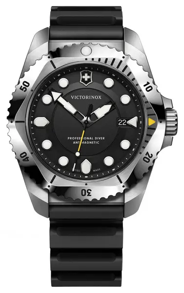 Image of Victorinox 241990 Dive Pro Quartz (43mm) Black Dial / Black Watch