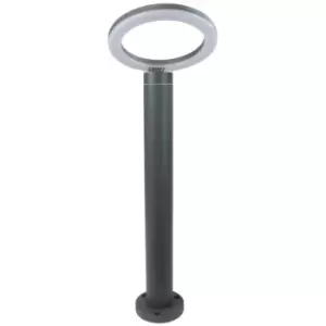Image of Cristal Record Lighting - Cristal Satur Outdoor LED Bollard Light IP54 8W 4000K Anthracite