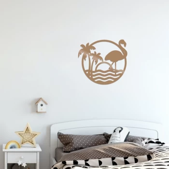 Image of Holiday - Copper Copper Decorative Metal Wall Accessory