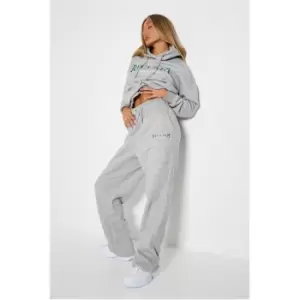 Image of I Saw It First Reclaim Sustainable Staples Wide Leg Joggers - Grey