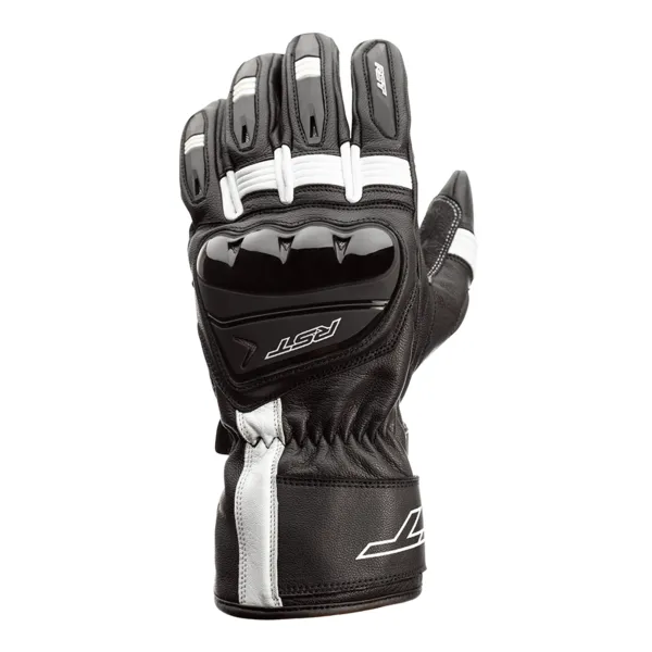 Image of RST Pilot Gloves Black White Size 11