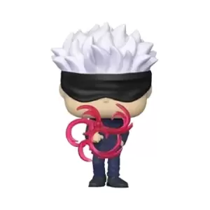 Image of Jujutsu Kaisen Gojo Red Tech EXC Funko Pop! Vinyl