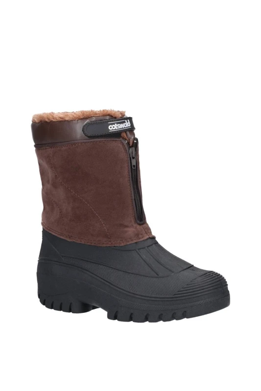 Image of Cotswold Mens Venture Waterproof Winter Boot in Brown Size: 8 Brown Male 8