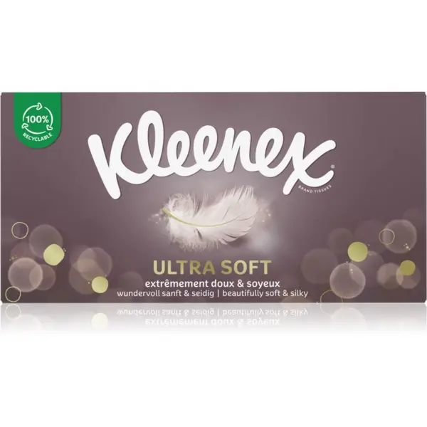 Image of Kleenex Ultra Soft Box paper tissues 64 pc