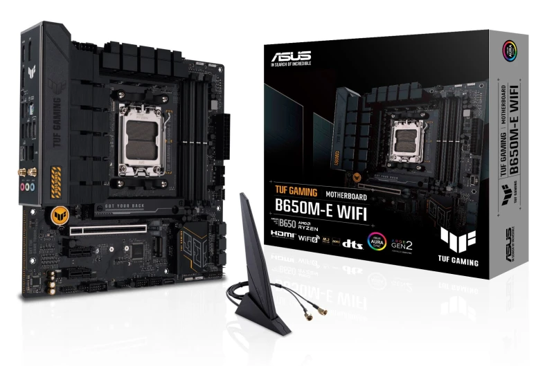 Image of ASUS MB ASUS TUF GAMING B650M-E WIFI (AMD AM5 DDR5 mATX) - AMD...