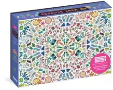 Image of so many stickers 1 000 piece puzzle a puzzle for sticker lovers includes 10