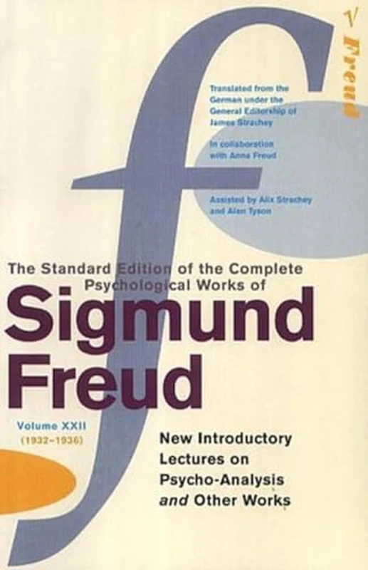 Image of The Standard Edition of the Complete Psychological Works of Sigmund Freud Vol 22 Paperback Book