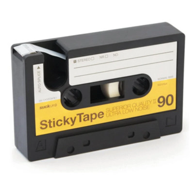 Image of Suck UK Retro Cassette Tape Dispenser Multi unisex