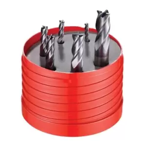 Image of S991 Set 944 6-Pce Carbide Standard Slot Drill Set - TiAlN Coated