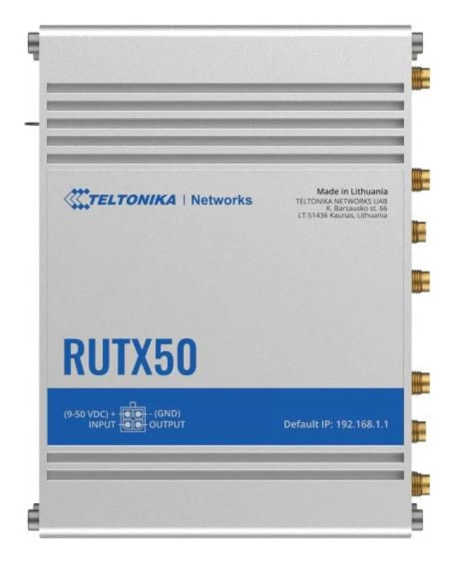 Image of TELTONIKA NETWORKS RUX50 Indusril 5G Cellulr