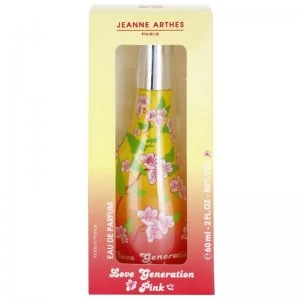 Image of Jeanne Arthes Love Generation Pink Eau de Parfum For Her 60ml