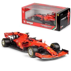 Image of 1:18 F1 2019 Ferrari Leclerc Diecast Model