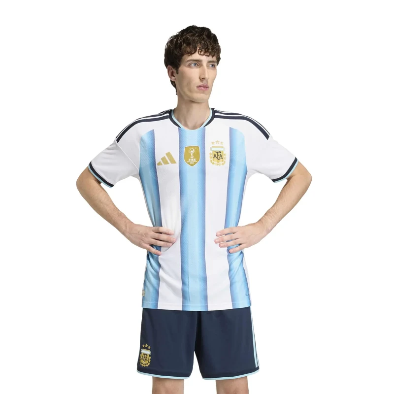 Image of Adidas Authentic Home Shirt Argentina 2026 Blanc Male XS JM5897