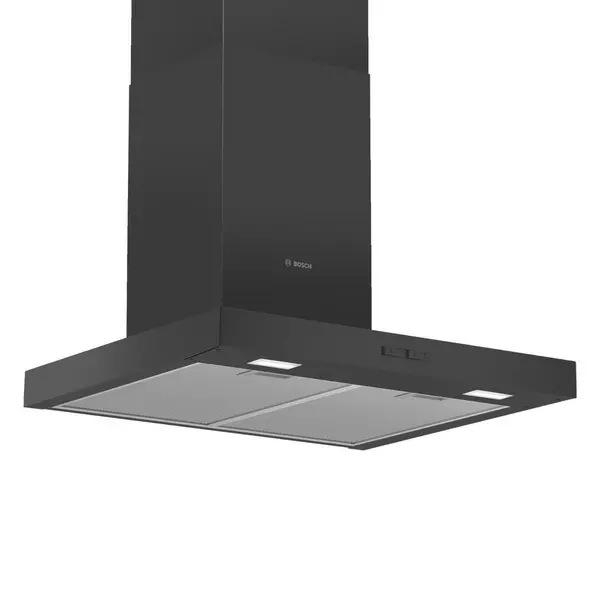Image of Bosch Series 2 DWB66BC60B 60cm Chimney Cooker Hood - Black