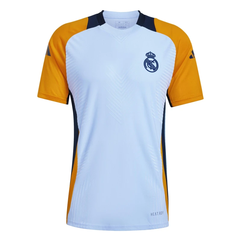 Image of adidas Real Madrid Training Shirt 24/25 Mens Blue/Ora/Navy male M