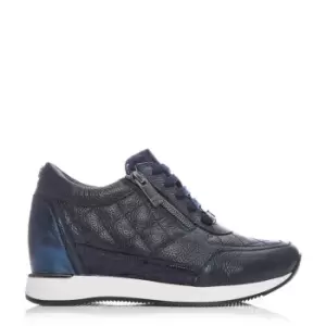 Image of Moda in Pelle Berke Trainers - Blue