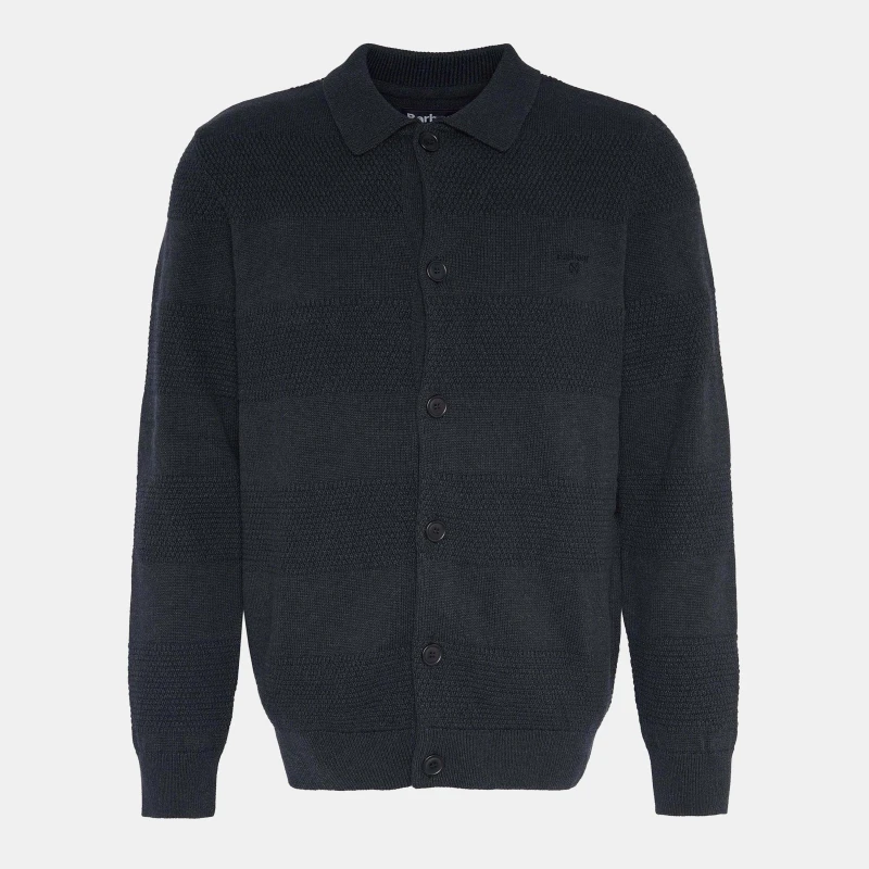 Image of Barbour Filley Collared Cardigan - Black L