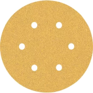 Image of Bosch Expert C470 Red Wood Top Sanding Discs 150mm 150mm 60g Pack of 5