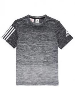 Image of Adidas Youth Boys Gradient T-Shirt - Black