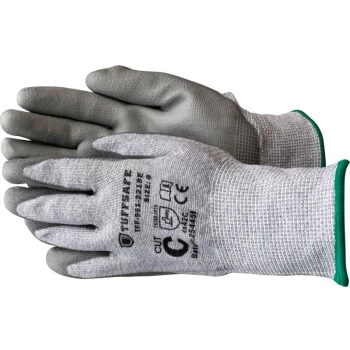 Image of Cut C 13G Pu Palm Coated Gloves Size 9 - Tuffsafe