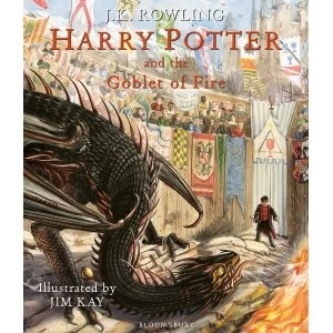 Image of Harry Potter and the Goblet of Fire: Illustrated Edition Hardcover - 8 Oct. 2019