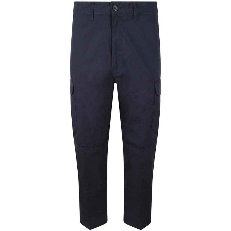 Image of PRORTX PRORTX Men Cargo Trousers in Navy Size: 34R Navy 34R Male 5063470677672