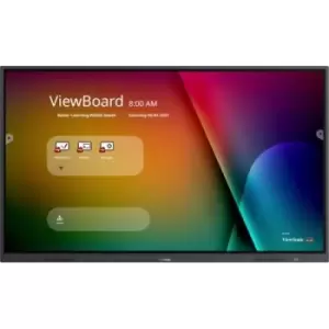 Image of Viewsonic ViewBoard interactive whiteboard 2.17 m (85.6") 3840 x 2160 pixels Touch Screen Black