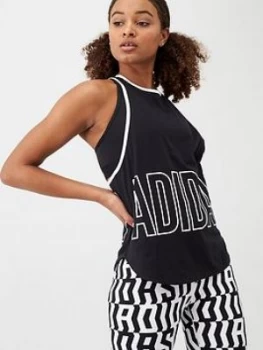 Image of Adidas Alpha Tank - Black