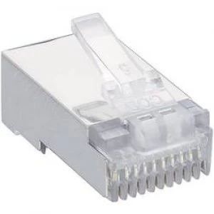 Image of Lumberg P 303 S modular Plug 10p10c RJ48 Plug straight Transparent