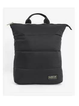 Image of Barbour International Monaco Quilt Backpack - Black, Women