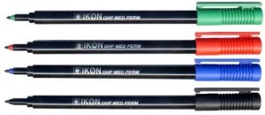 Image of Value Ohp Permanent Medium Assorted PK4