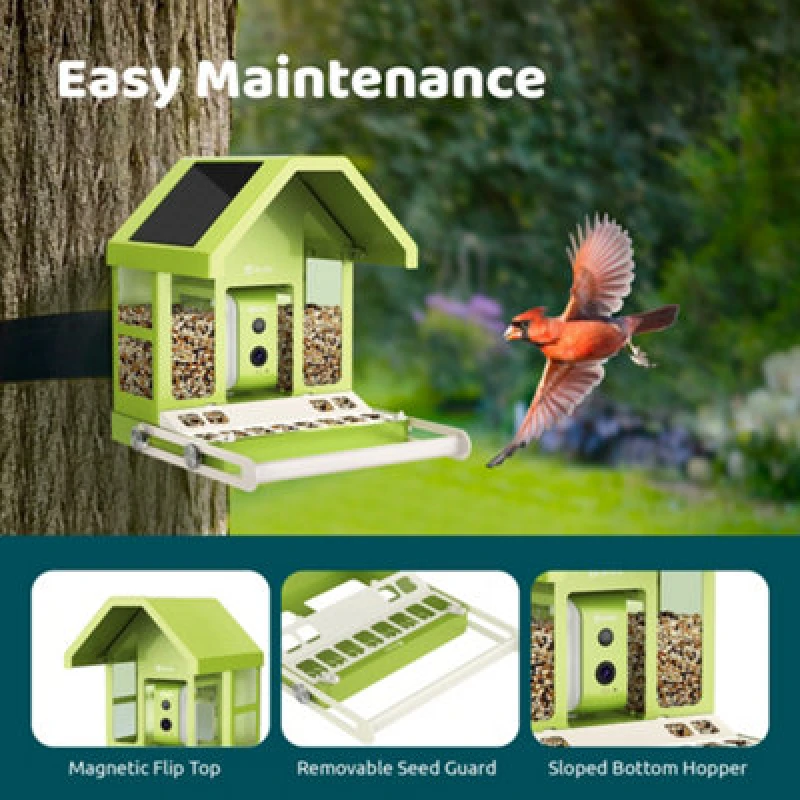 Image of Birdfy Smart Metal Bird Feeder with Camera EPPAMBNI8171100