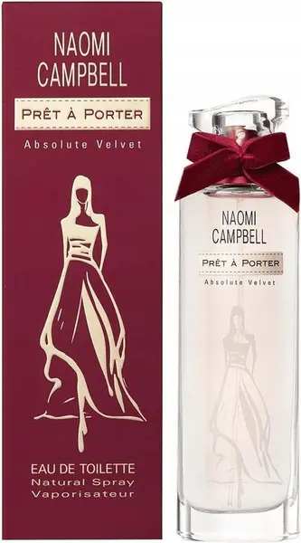 Image of Naomi Campbell Pret a Porter Absolute Velvet Eau de Toilette For Her 30ml