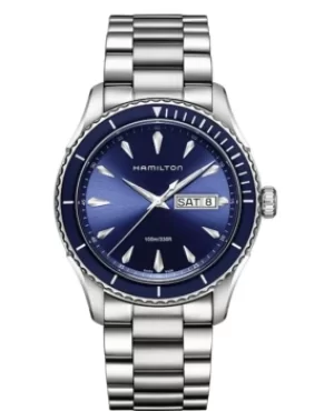 Image of Hamilton Jazzmaster Seaview Day Date Quartz Mens Watch H37551141 H37551141