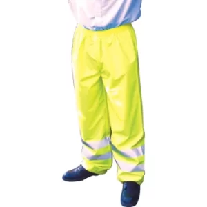 Image of Hi-vis Breathable Yellow Trousers (XL)