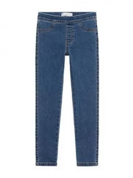 Image of Mango Girls Jeggings - Blue