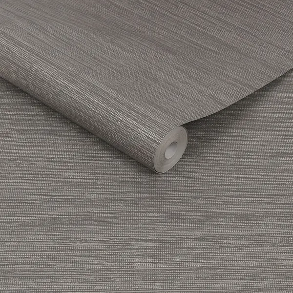 Image of Graham & Brown Gilded Textured Wallpaper, Taupe