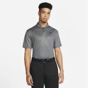 Image of Nike Vapour Stripe Polo Shirt Mens - Grey