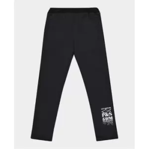 Image of PAUL AND SHARK Fleece Jogging Pants - Black