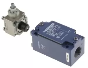 Image of Telemecanique Sensors, Snap Action Limit Switch - Zinc Alloy, NO/NC, Lever, 240V, IP66