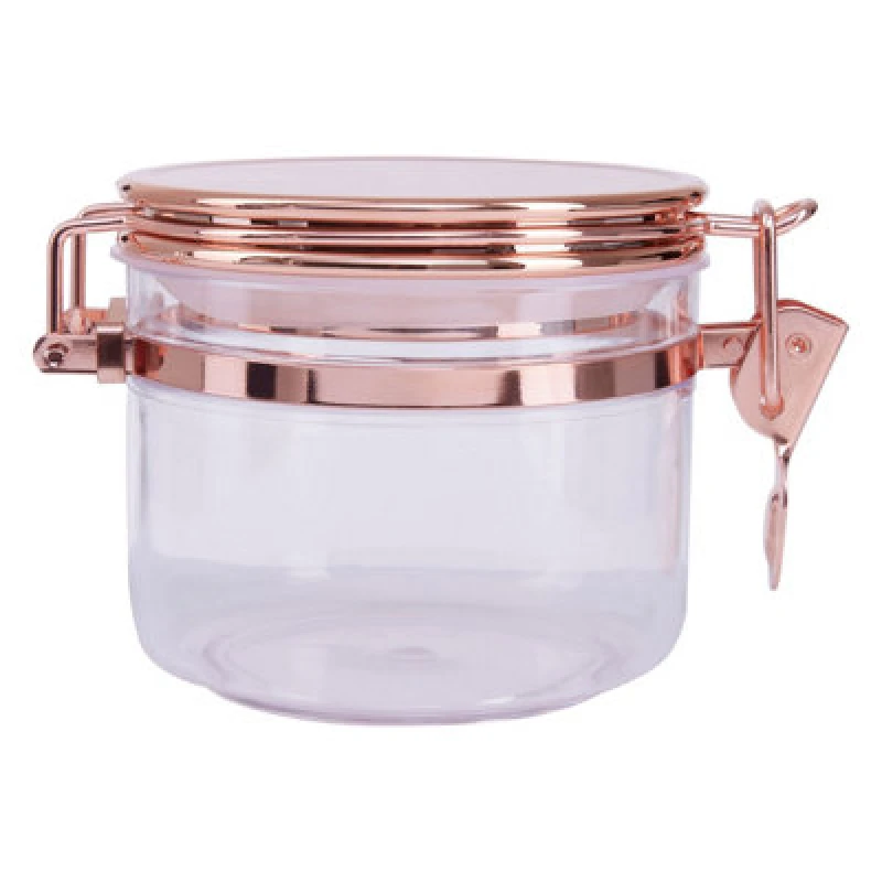Image of Premier Housewares Maison by Premier Gozo 450ml Canister With Copper Lid Clear