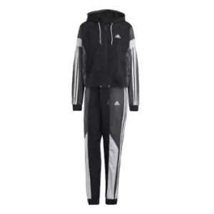 Image of adidas Gametime Tracksuit Womens - Black