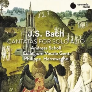 Image of JS Bach Cantatas for Solo Alto by Johann Sebastian Bach CD Album