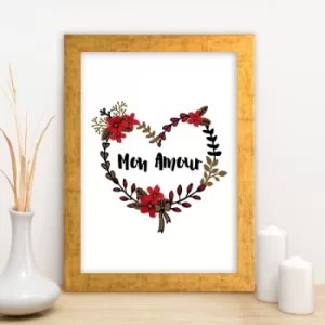 Image of AC3706028126 Multicolor Decorative Framed MDF Painting