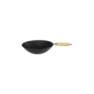 Image of Swift Spice 30cm Heavy Gauge Non-stick Carbon Steel Wok - Dexam