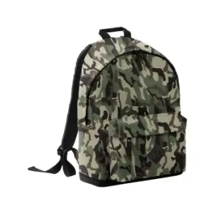 Image of Bagbase Camouflage Backpack / Rucksack (18 Litres) (One Size) (Jungle Camo)